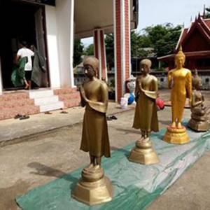 บูรณะองค์พระพุทธรูป เป็นวันที่ 2